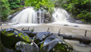 Turtletown Falls in Tennessee