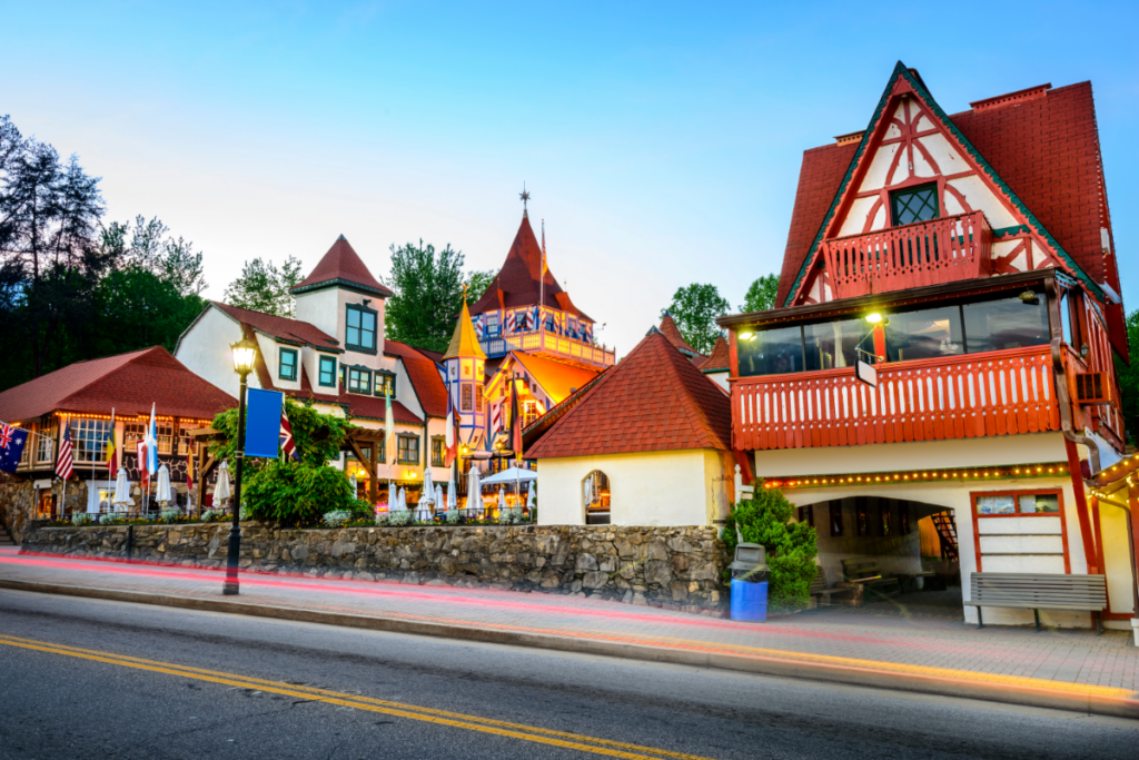 Alpine Buildings in Helen Georgia