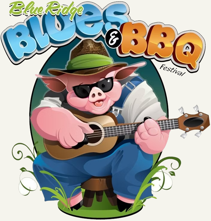 Blues and BBQ Logo 2024