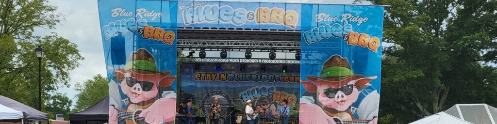 Blue Ridge Blues and BBQ Music Stage