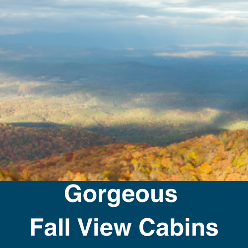 Fall View of Blue Ridge Mountains