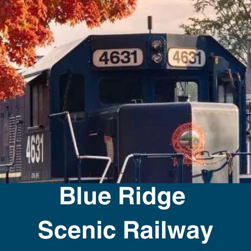 Blue Ridge Scenic Train in Fall